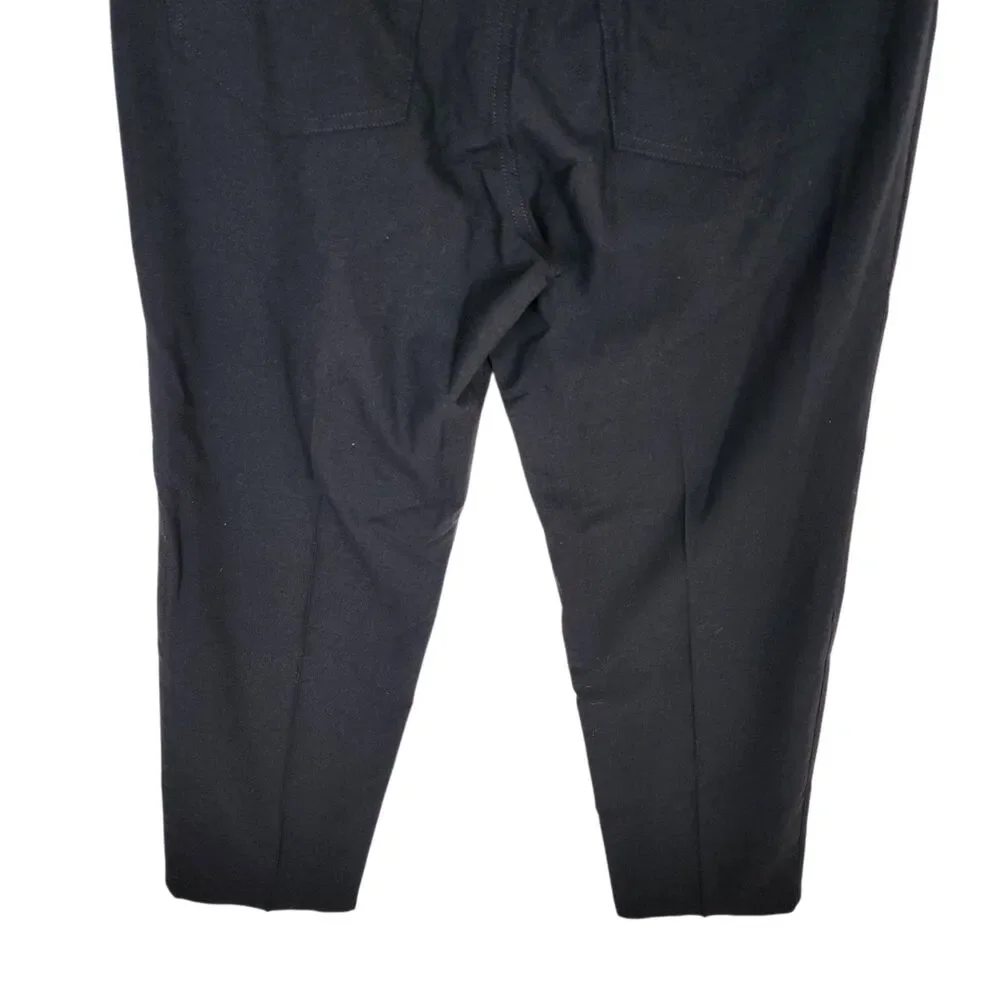 St. Croix Collections Men's Pants Size 34 Black Wool Blend Made in Italy Trouser